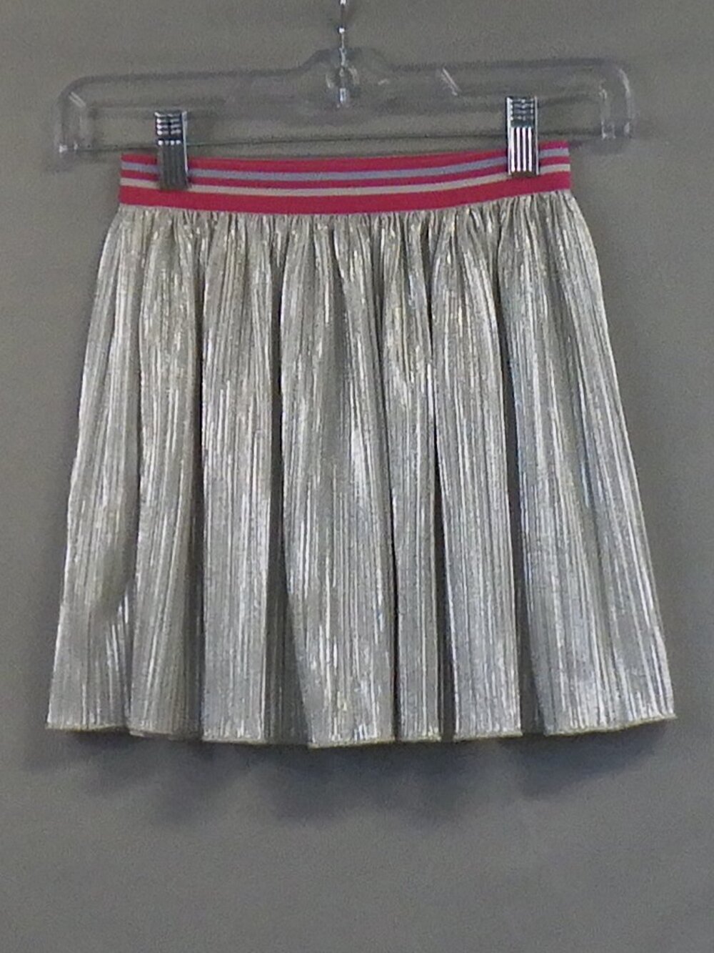 365 Kids by Garanimals Girls Shimmer Foil Pleated Skirt A731